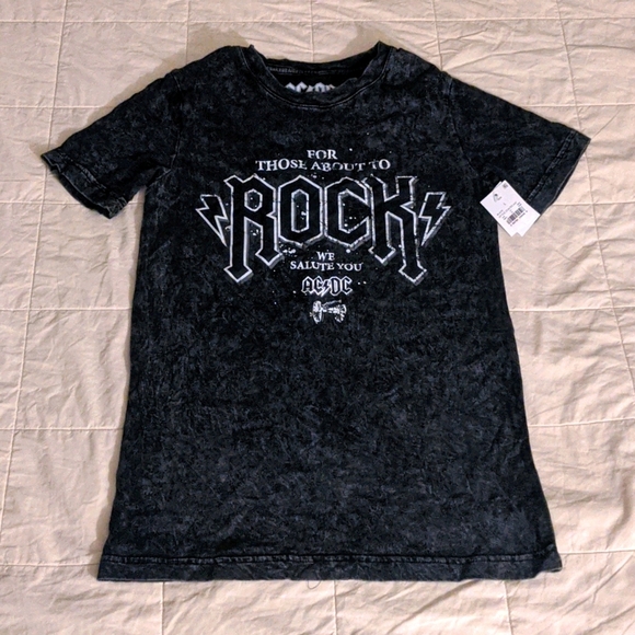 AC/DC tie dye top - Picture 2 of 3